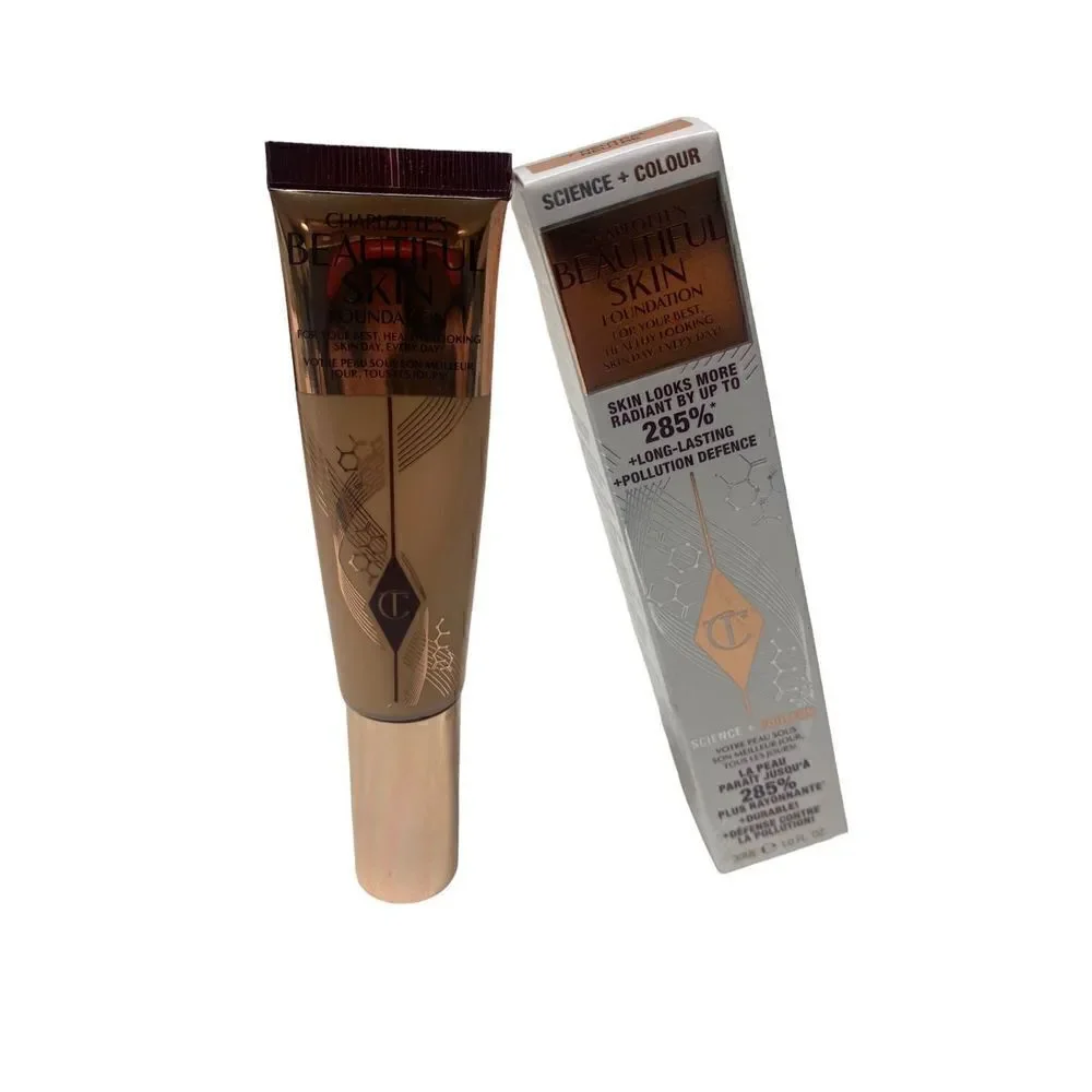Charlotte Tilbury Charlotte's Beautiful Skin Foundation in‎ 15 Neutral 1oz NIB